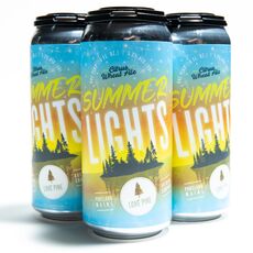Lone Pine Summer Lights beer in cans 