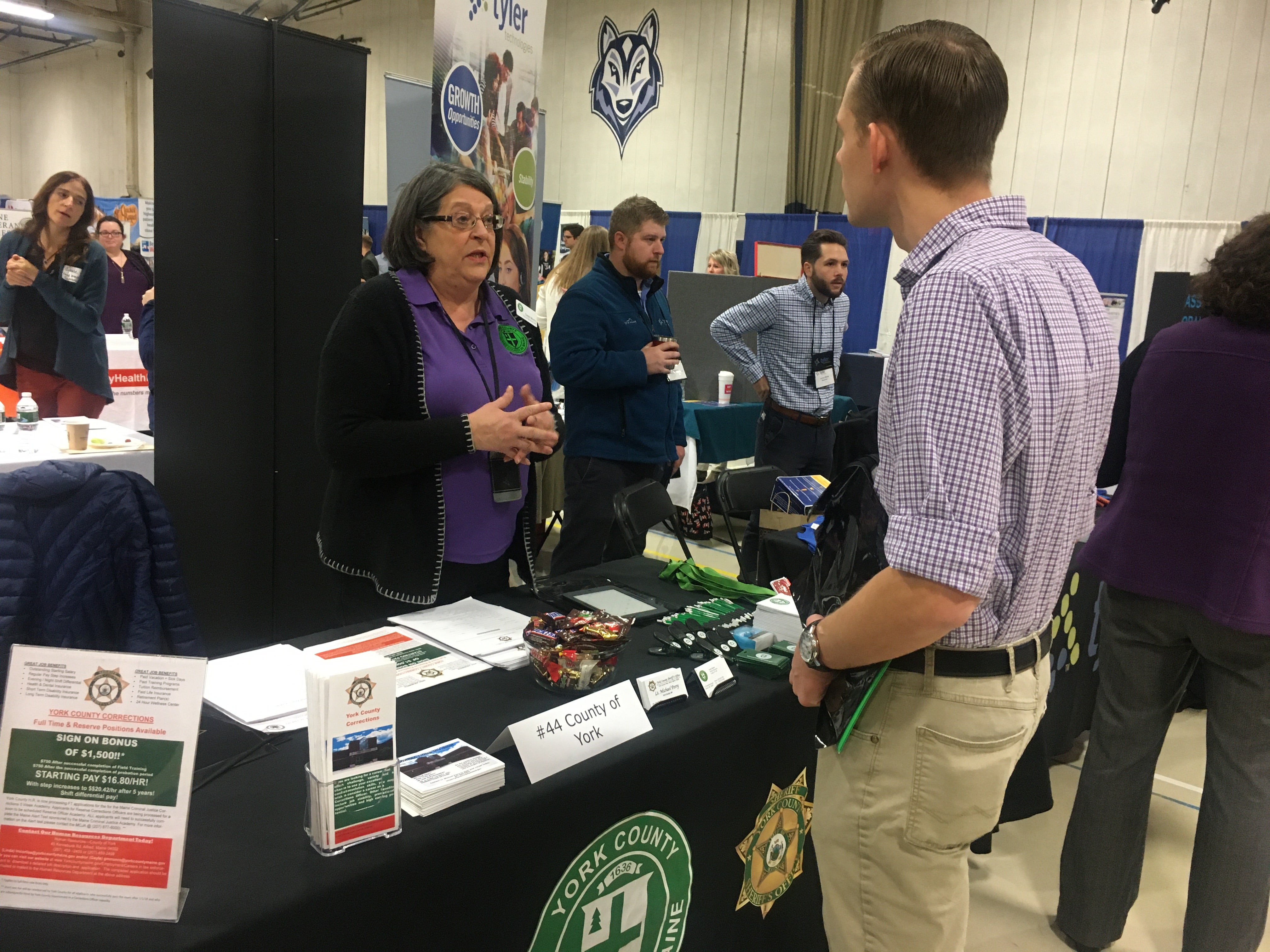 USM job fair connects applicants with more than 110 Maine employers