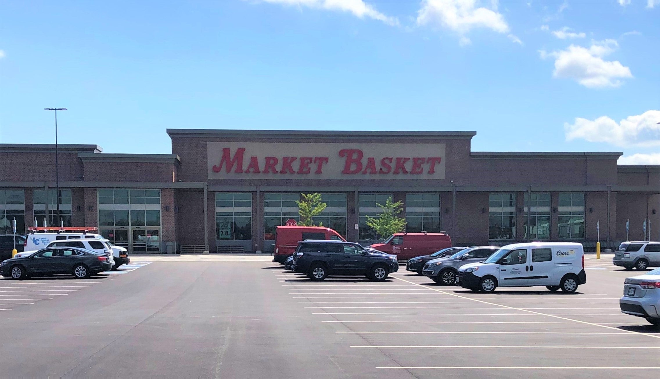 Market Basket in Westbrook opened Friday morning