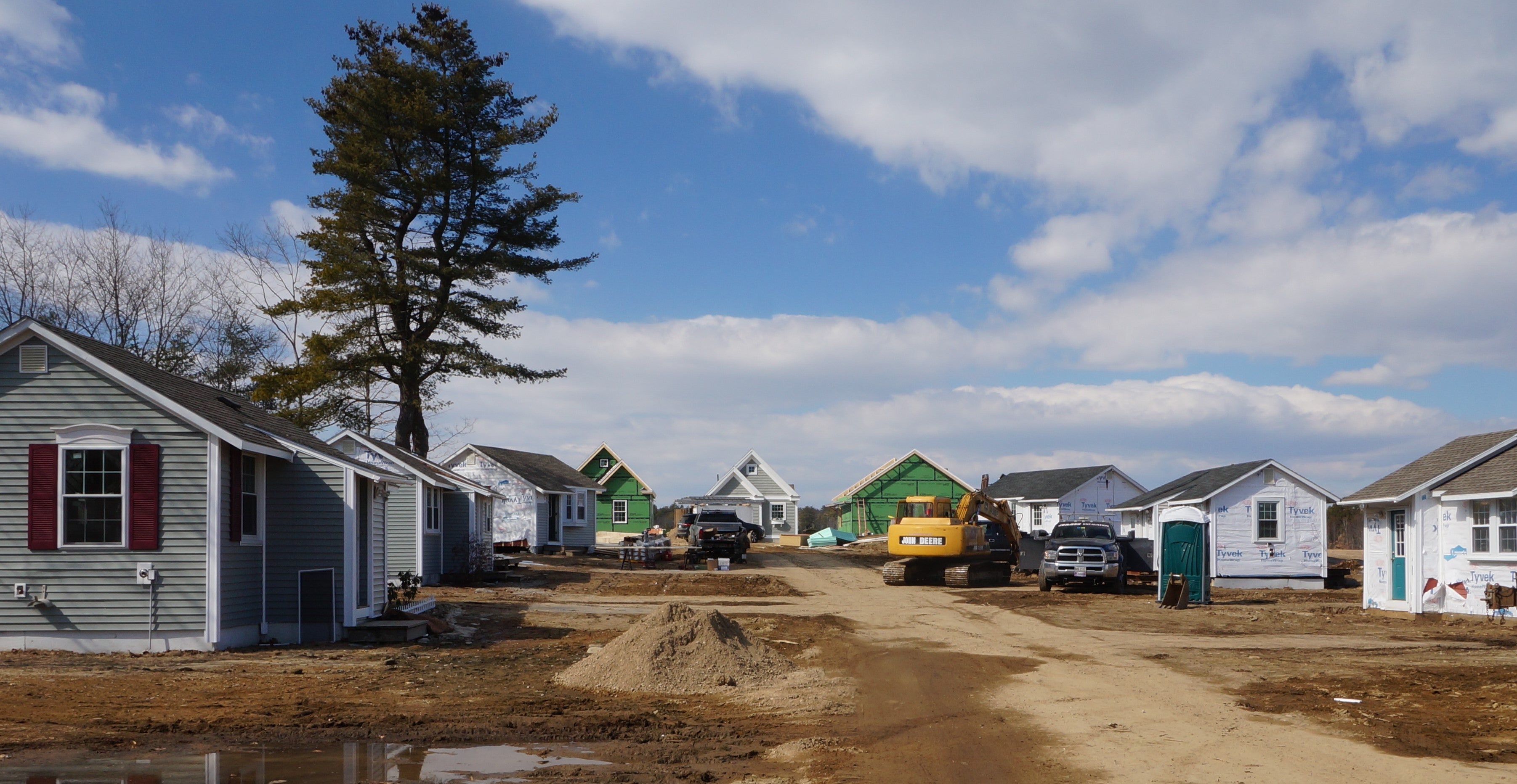 After delay, Cottages at Pine Meadow development is sprouting fast in