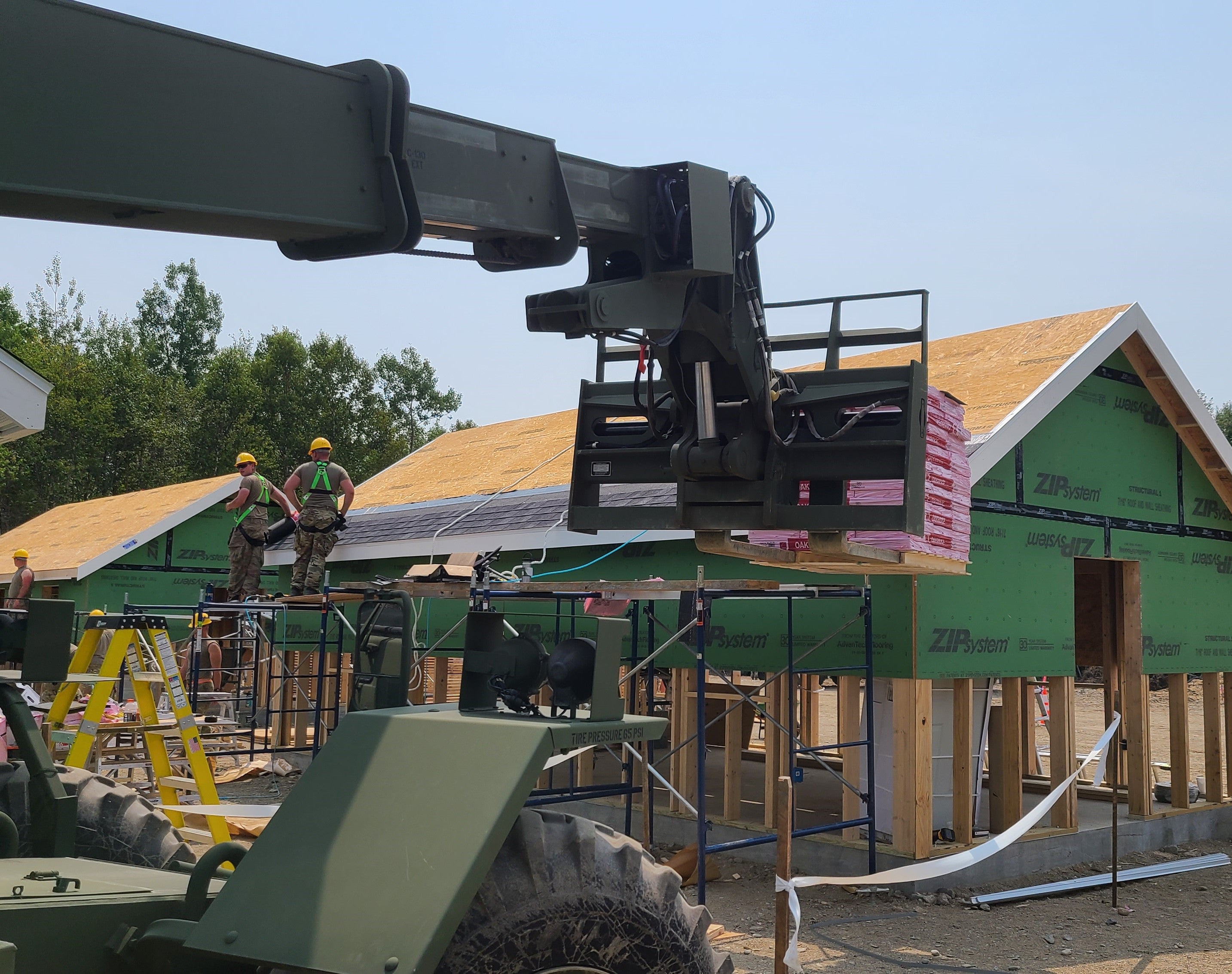 Construction of 5,400-acre Maine military training site is in full