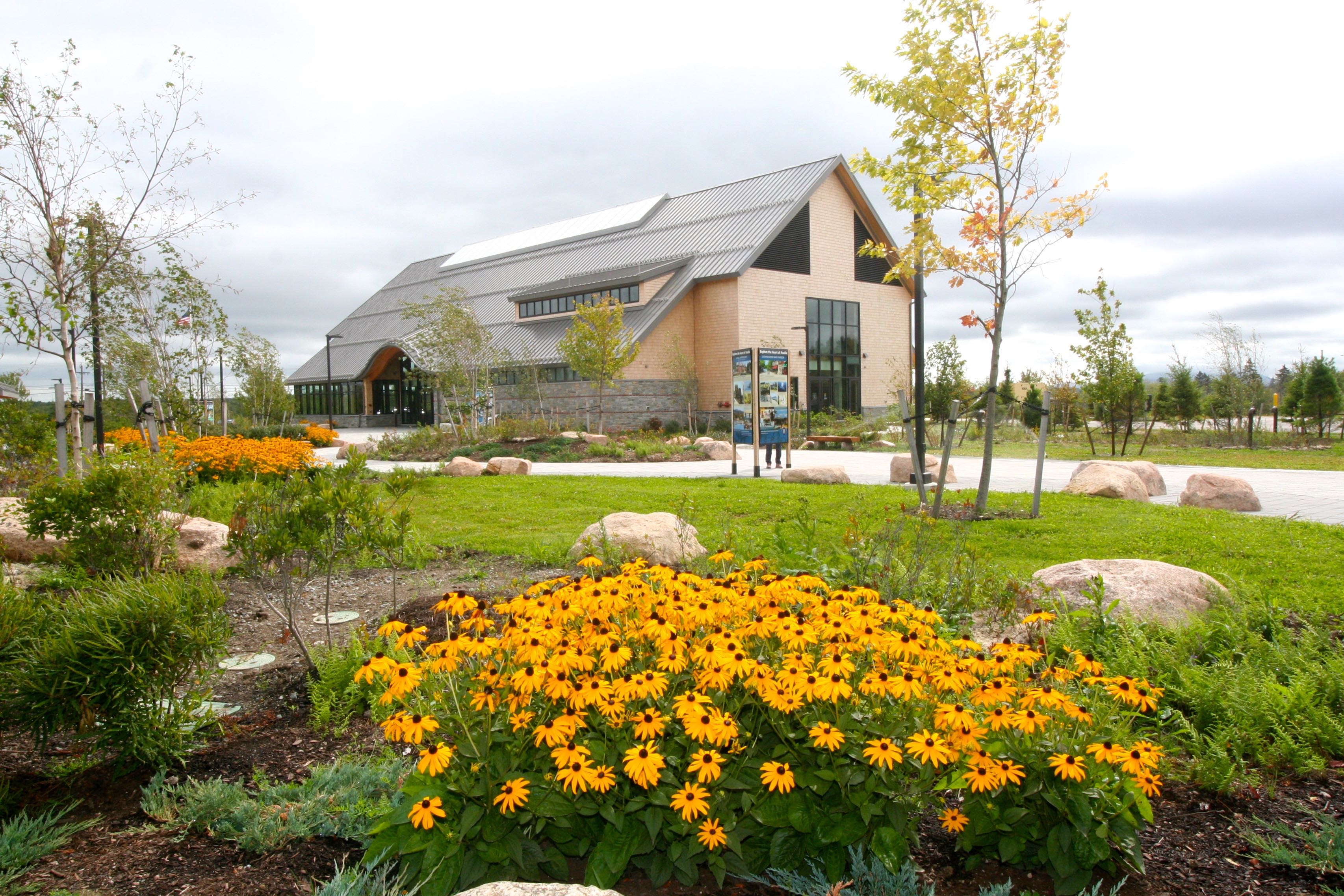 Acadia National Park visitors will be greeted by a new 'Gateway' welcome center