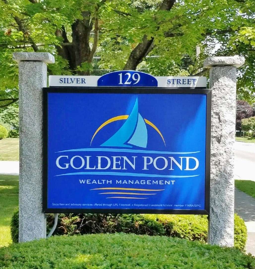 Golden Pond Wealth Management sign