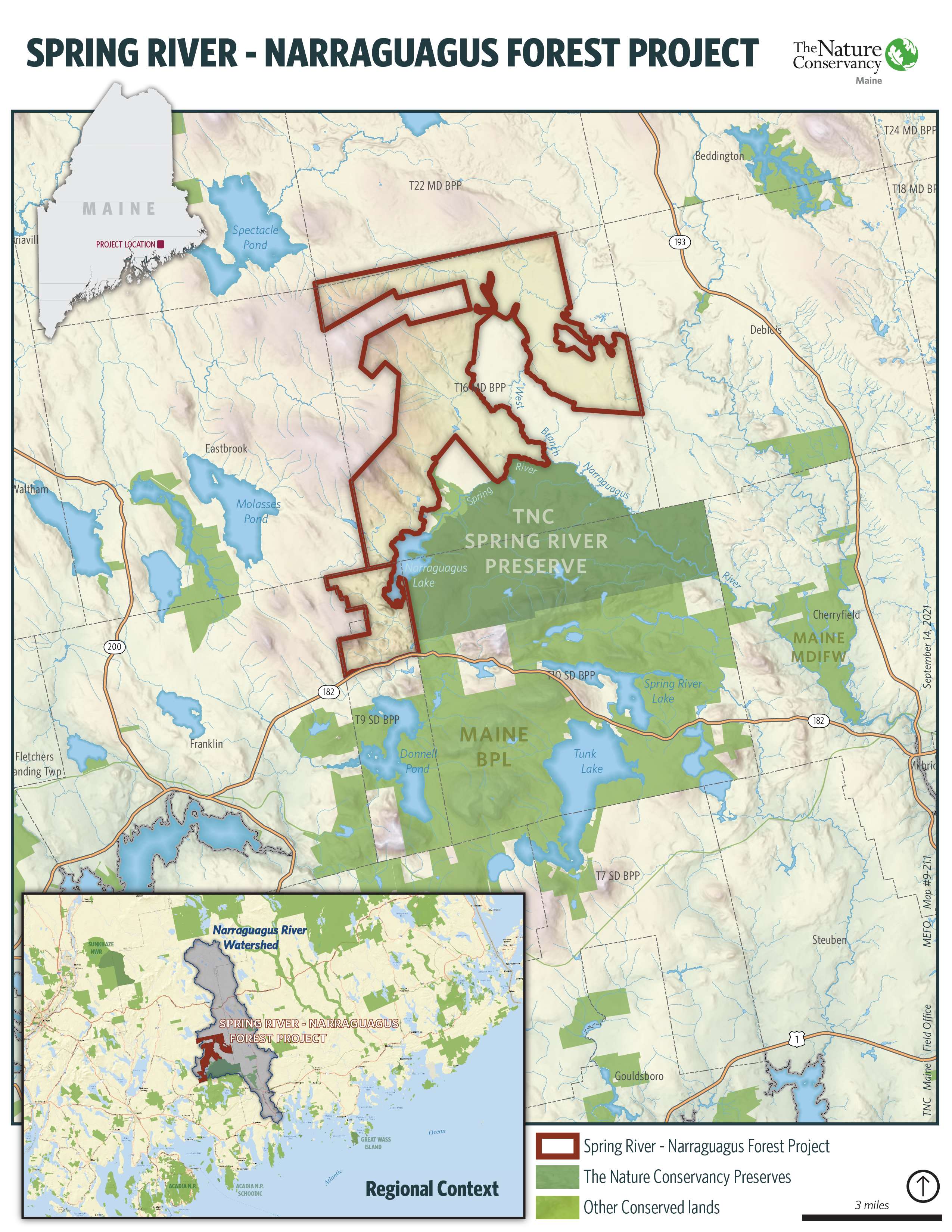 map with outlines
