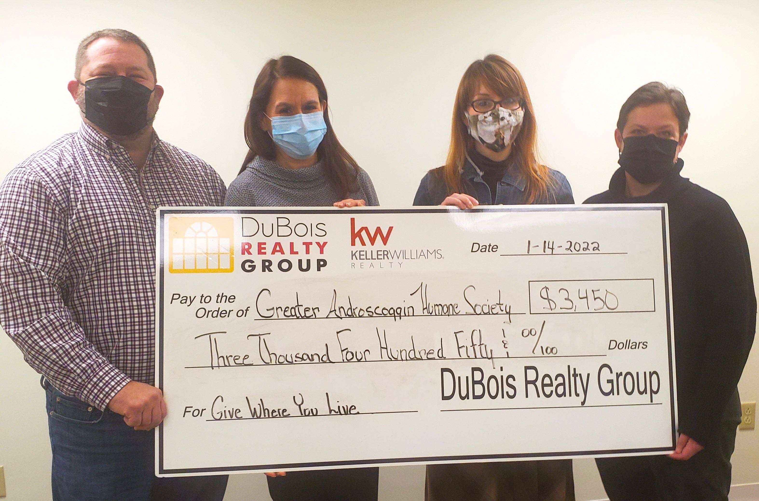 A realty group's charitable giving focuses on Lewiston/Auburn