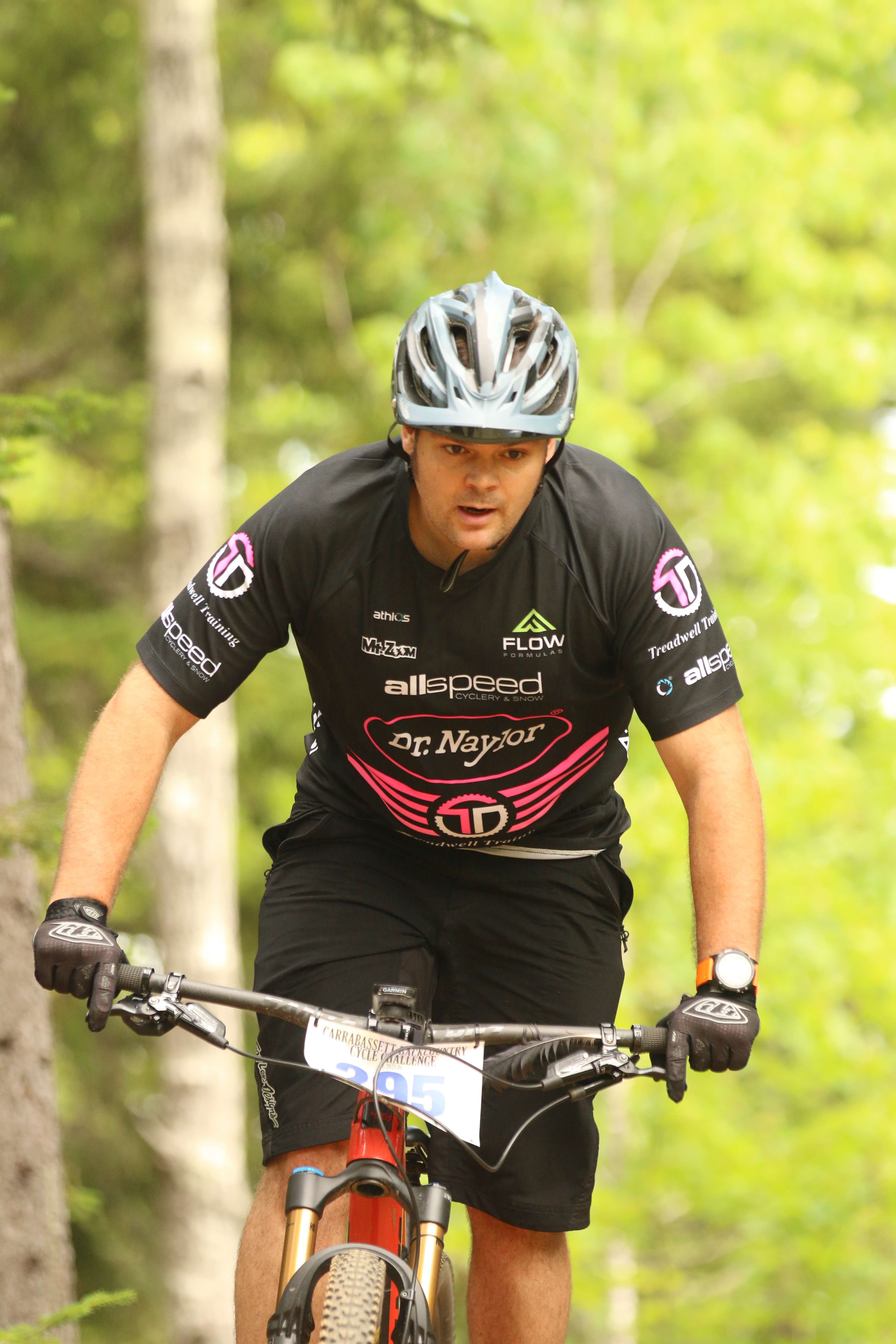 person on bike