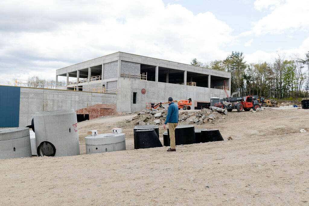 concrete building under construction