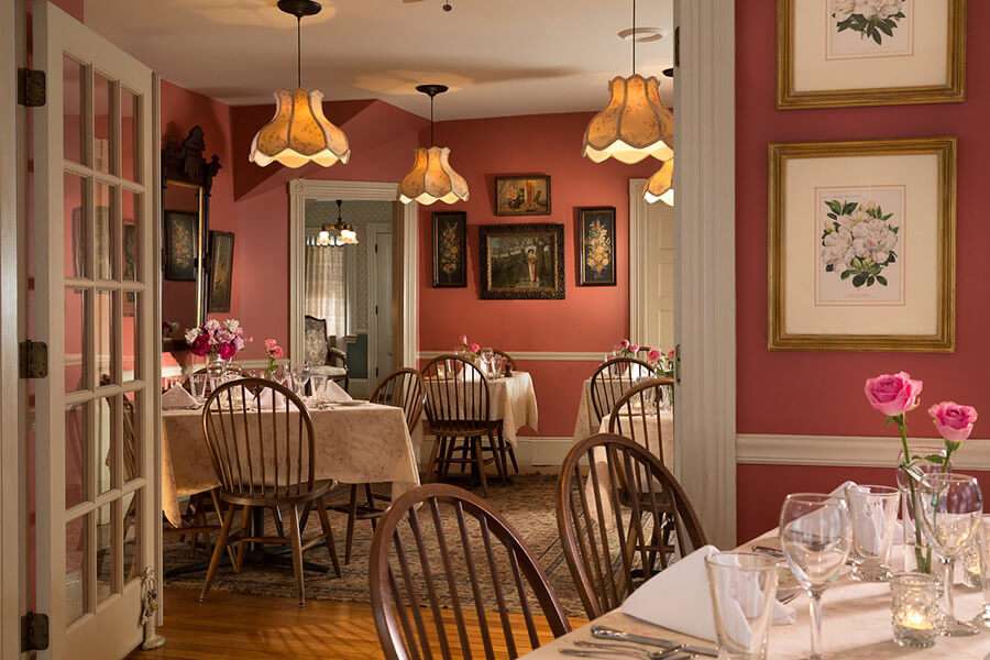 dining room with tables and chairs