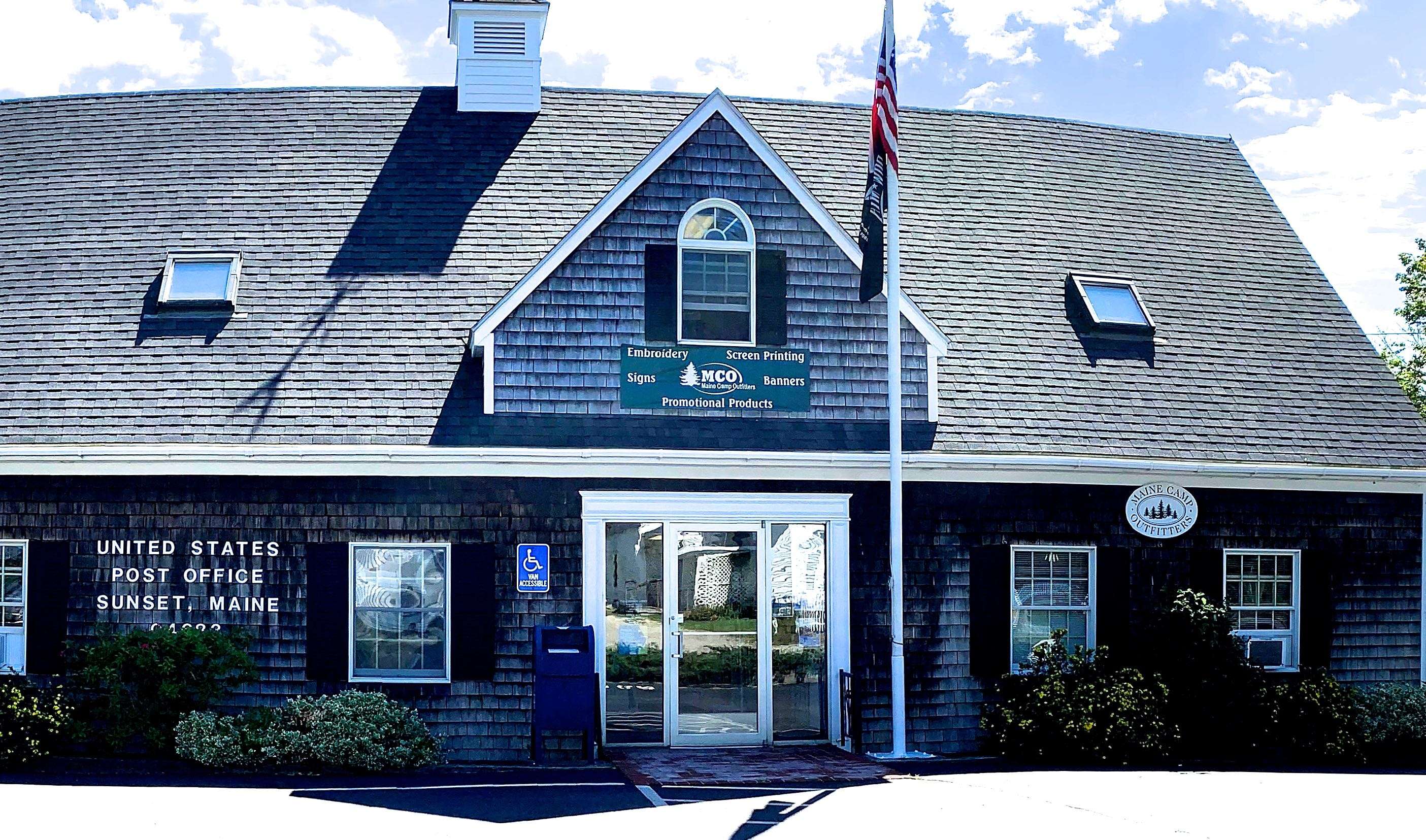 shingled building