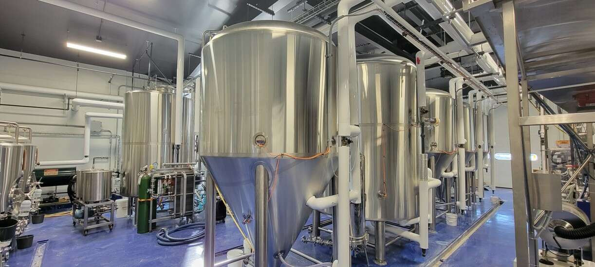 silvery tanks