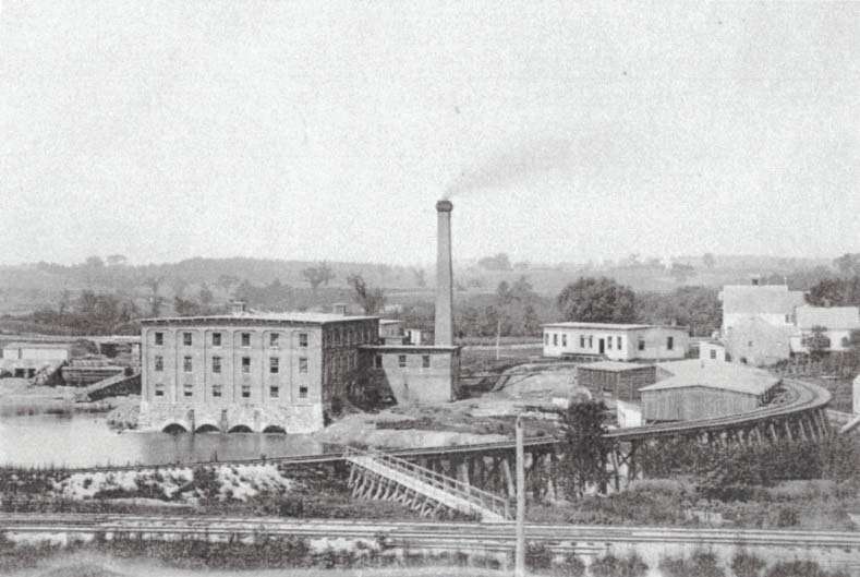 old photo of mill