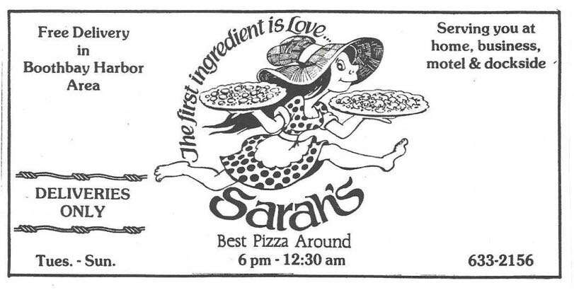cartoon of person running with dress and hat and pizza