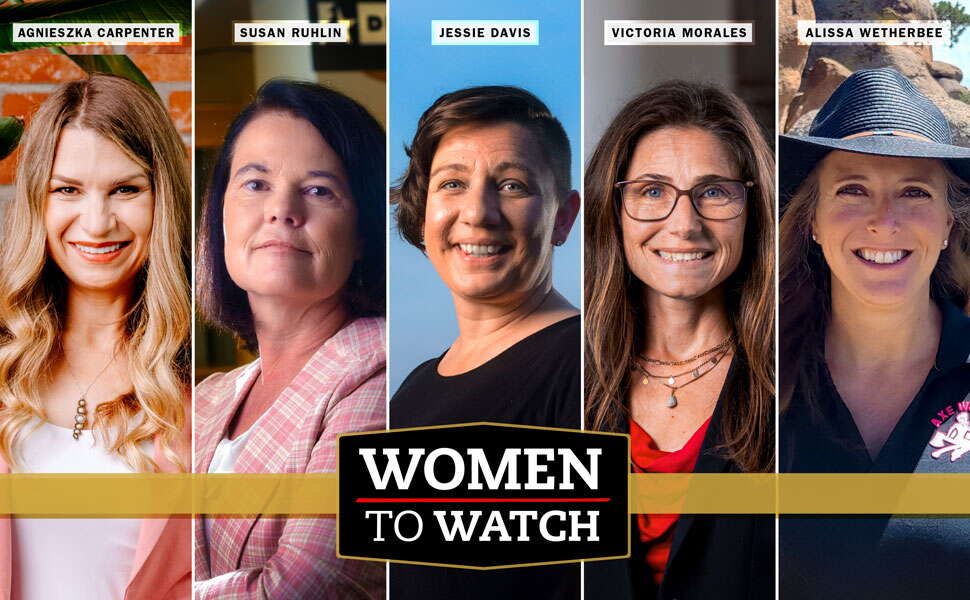 Women to Watch five honorees 