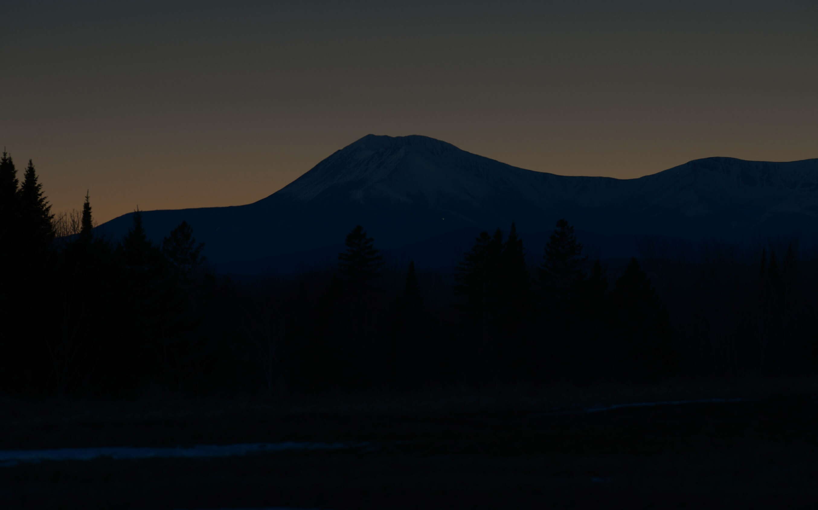 Katahdin during eclipse