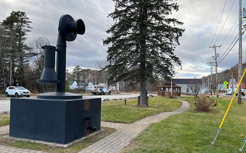 sculpture of phone
