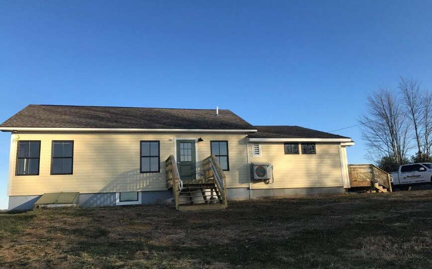 A small building.