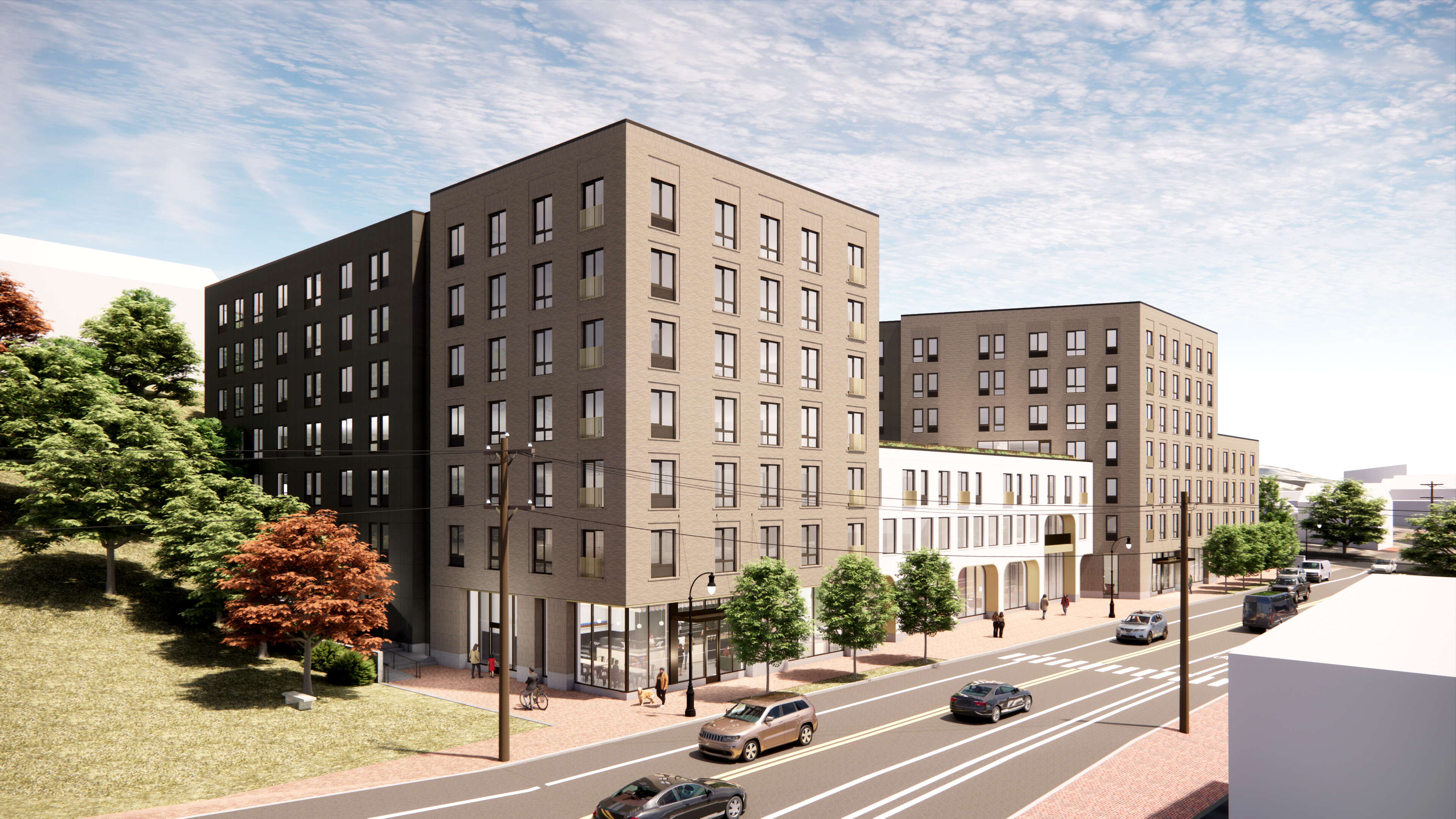 A proposed apartment building in Portland