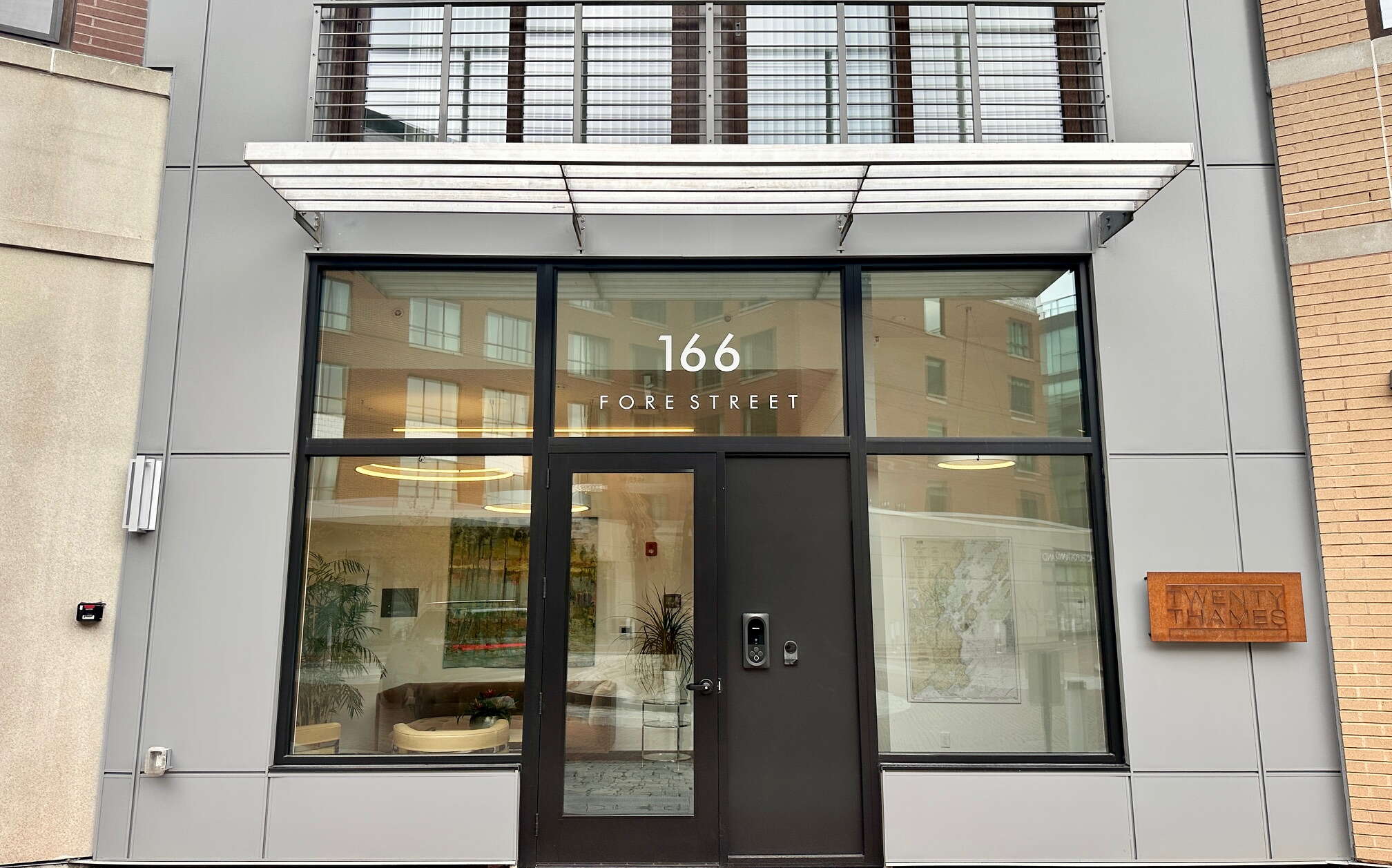 A building entryway