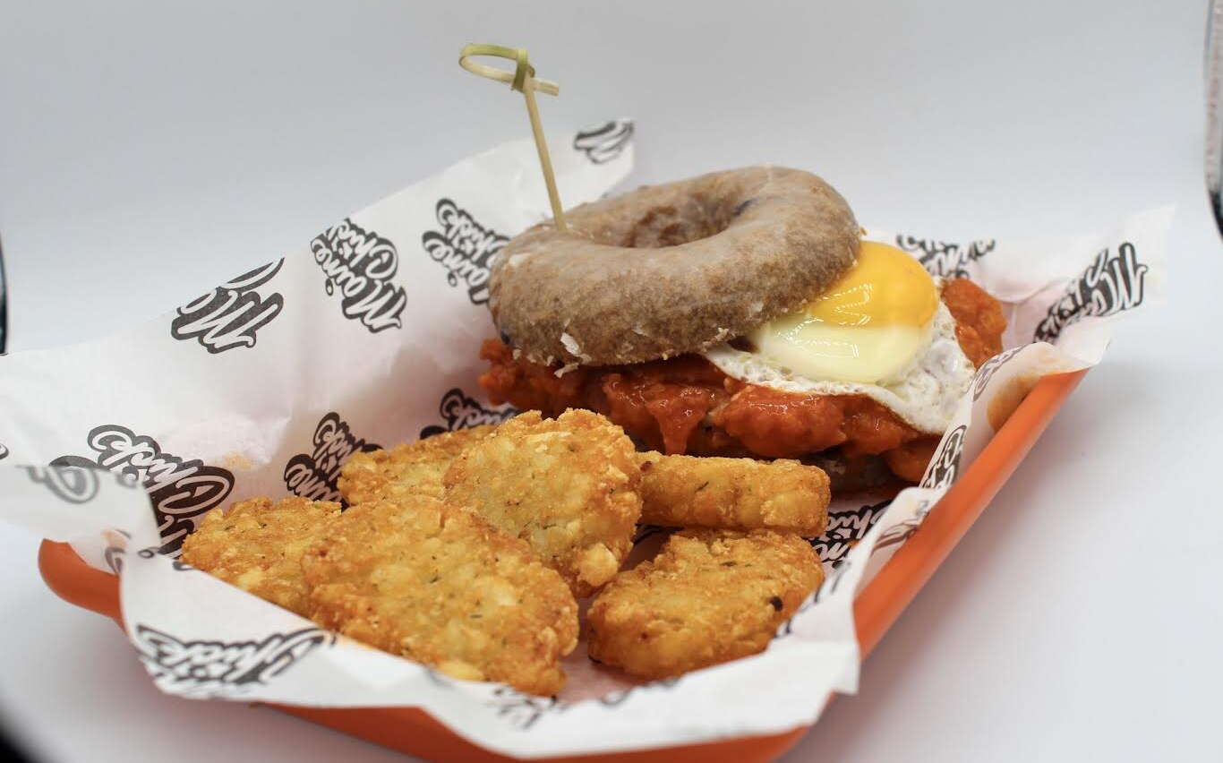 Maine Chick breakfast sandwich 