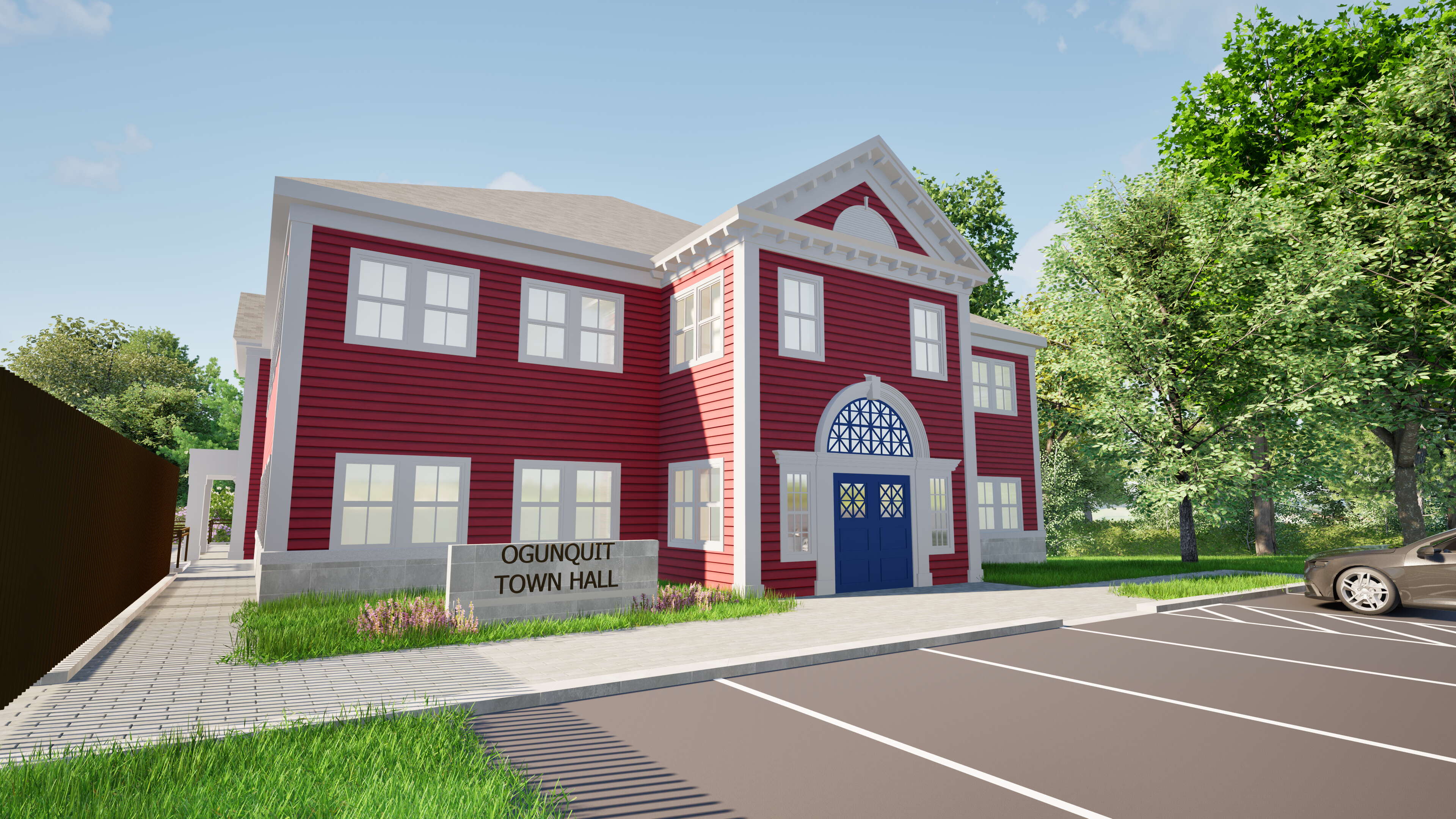 Ogunquit's new town hall