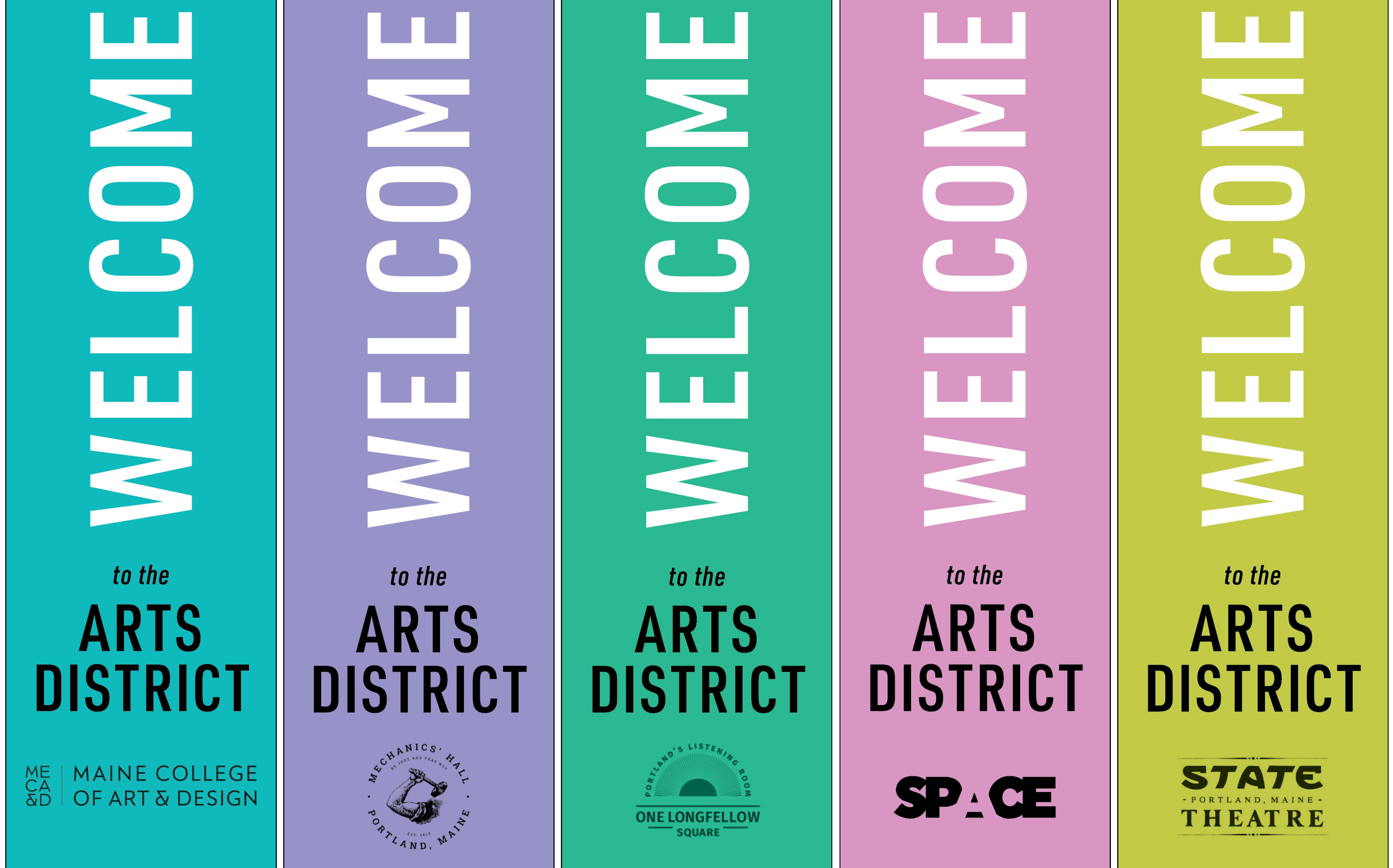 Arts banners