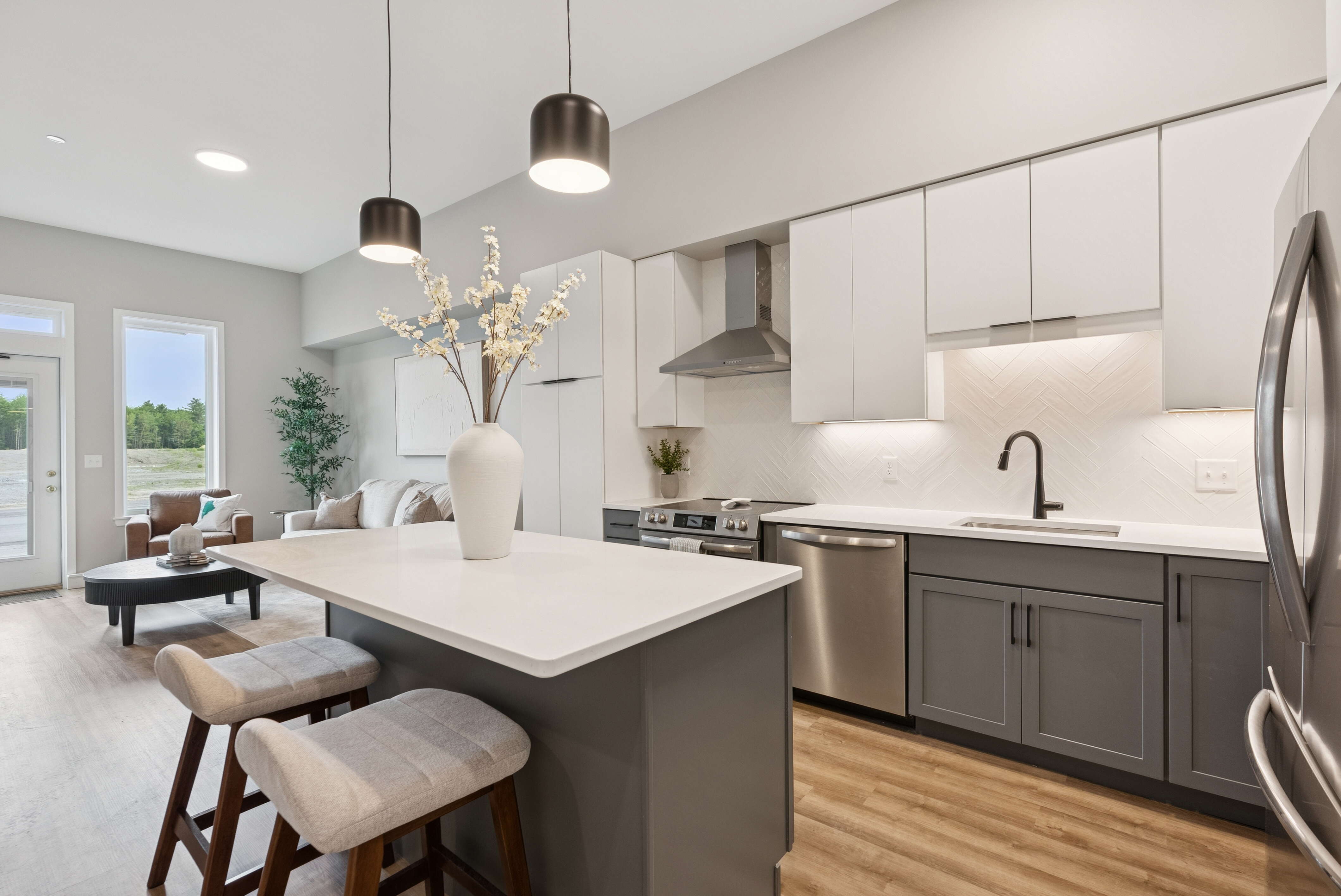 interior photo of a new condo