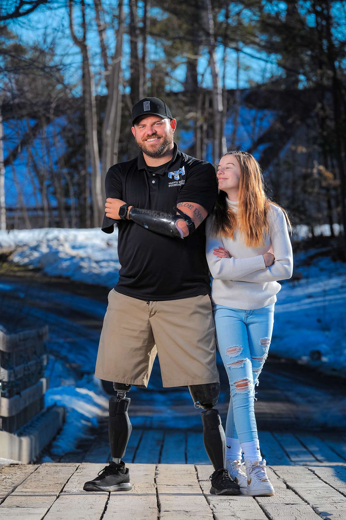 Business Leaders Travis Mills provides retreat for veterans and their