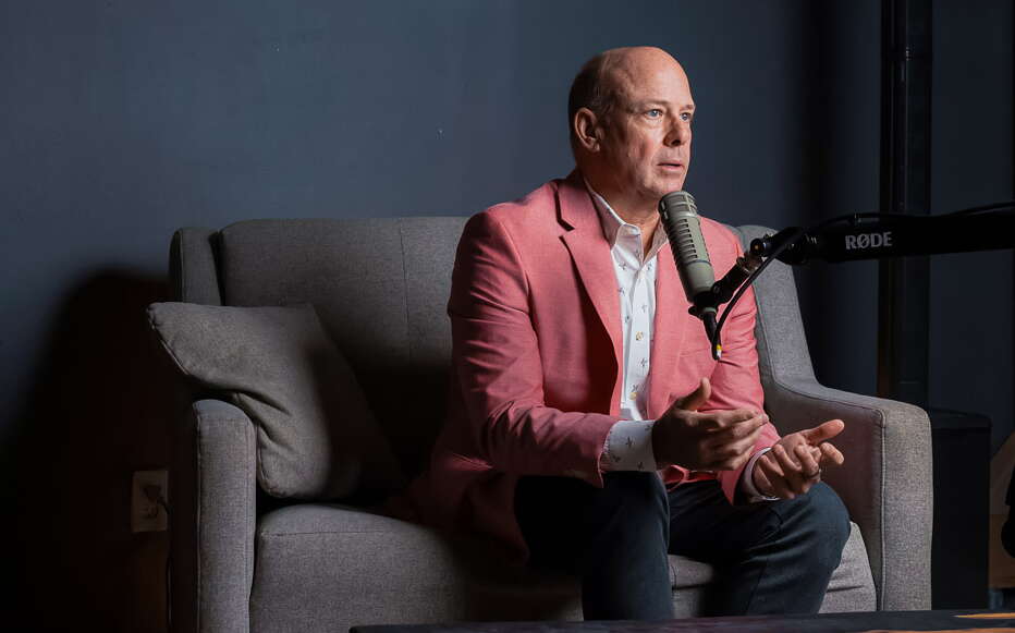 Man sitting in chair 