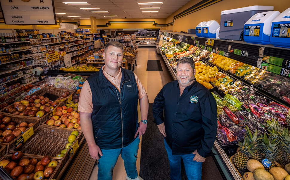 Mainely Provisions owners inside the store.