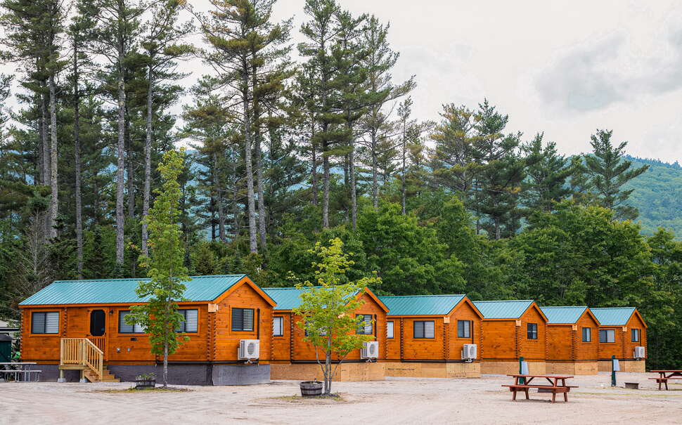 Pleasant River Campground cabins