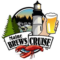 new logo of Maine Brews Cruise featuring iconic Maine symbols 