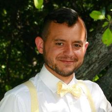 person posed with bowtie