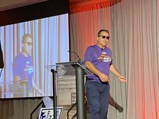 Fred Forsley on stage