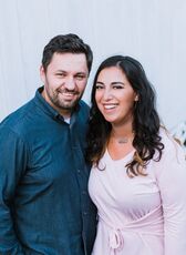 couple smiling