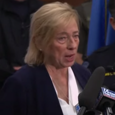 governor at podium