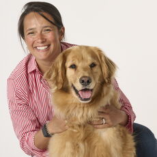Woman with dog 