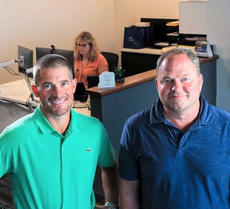 Denis St Peter and Travis Noyes of Hayley Ward.