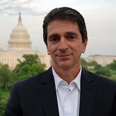 Eric Cioppa with U.S. Capitol building int he background