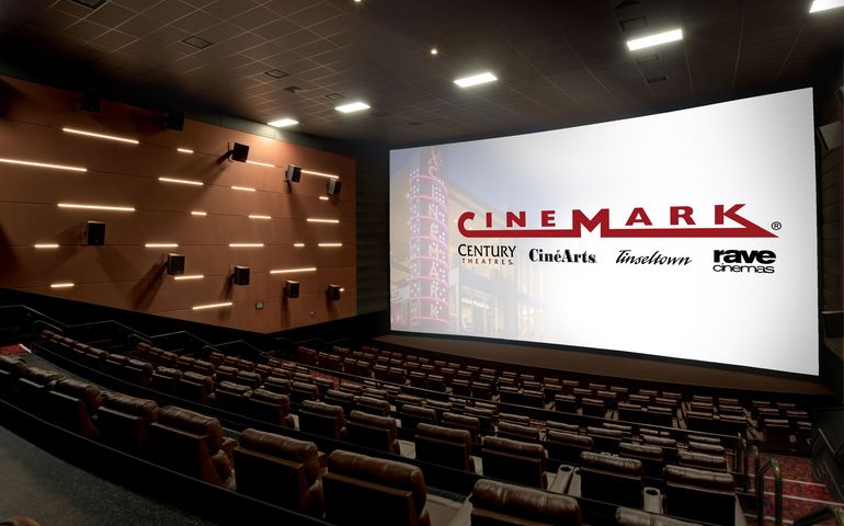 Cinemark movie theater interior