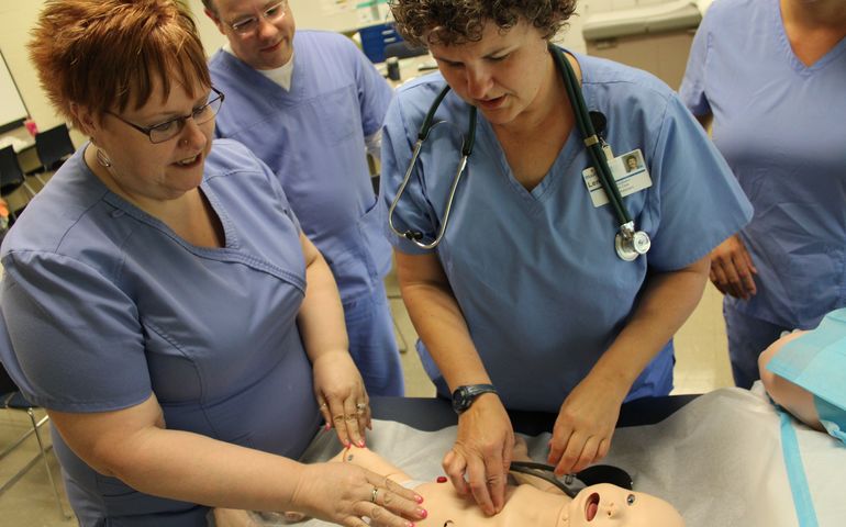 medical assistant trainees
