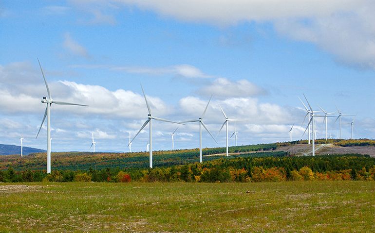 Wind power in Maine 