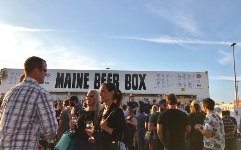 beer box crowd