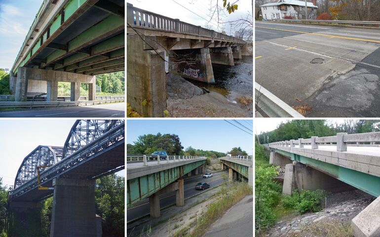 Bridges in Maine to be repaired (six images)
