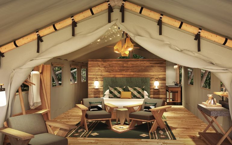 luxury tent