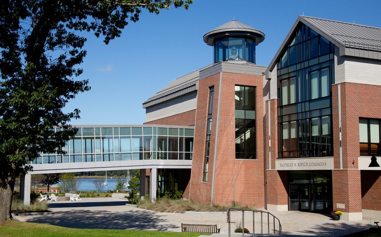 University of New England campus building in Biddeford