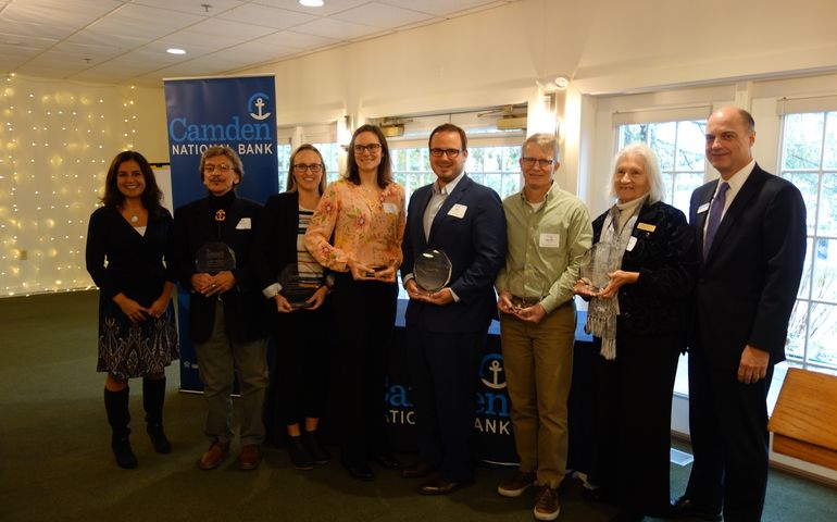 Nonprofit leaders honored by Camden National Bank (group photo) 