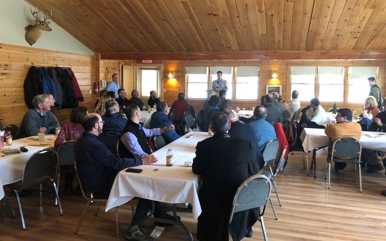 People at an Our Katahdin conference.