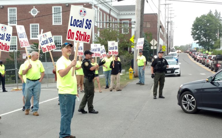 picket line