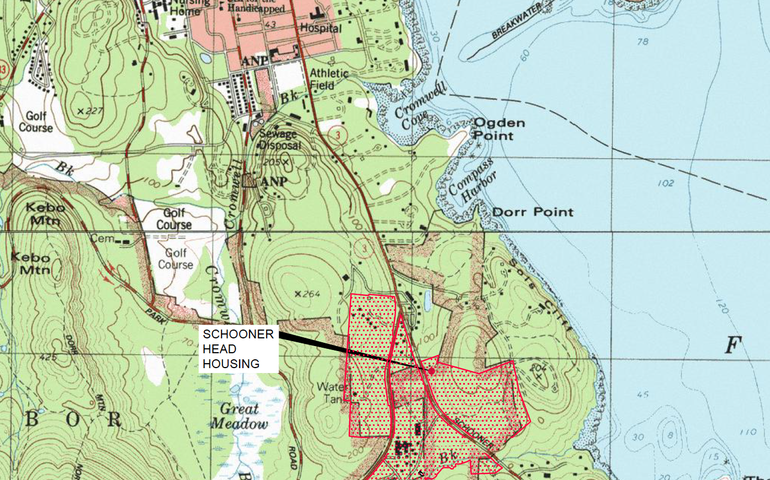 map of bar harbor