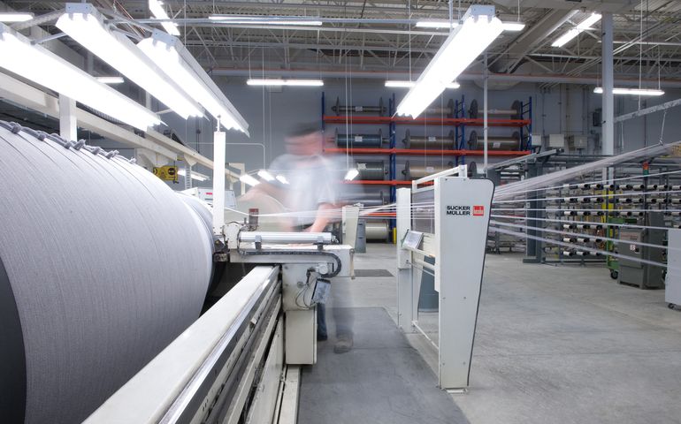 A Guilford Manufacturer Ramps Up Production Of Innovative Medical Textiles Mainebiz Biz